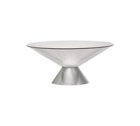 YXINAER Tazón de Frutas Fruit Tray Household Basket Living Room Coffee Table Bar Hotels Candy Snack Plate Specialty Plates(Transparent L)