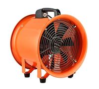 YXINHONGYUE 10 Inch, Ventilador de extracción Multifuncional para fábrica de 8/10/12 Pulgadas cilíndrico axial de Alta Resistencia para la construcción y para la eliminación de Polvo