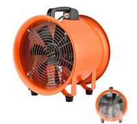 YXINHONGYUE 12inch, Soplador de Aire Industrial portátil de 8 a 10 Pulgadas con Patas amortiguadoras 220 V a Prueba de explosiones bajo Nivel de Ruido Ventilador de ventilación axial para talleres