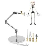 YXINHONGYUE 15cm, Kits de Soporte de Disparo con Soporte Stop Motion, Plataforma de sujeción Stop Motion de 32 cm con 5 Conectores para proyectos creativos, Esqueleto Profesional