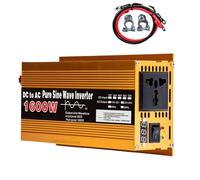 YXINHONGYUE 1600W DC a AC Power Inverter, 12V / 24V Entrada a 110V / 120V 220V / 240V Salida 50Hz / 60Hz Puro Sinus Wave Car Inverter para Coche, Solar,24v to 220v