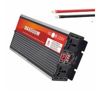YXINHONGYUE 48v to 110v, DC A AC, inversor de Onda sinusoidal Pura de Baja frecuencia 6000W Pico 60V 48V 24V 12V to110V 60Hz Cargador del inversor de Potencia del Coche