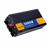 YXINHONGYUE 5000W DC 12V / 24V / 48V / 60V / 72V Cargador del inversor de Onda sinusoidal Pura DC a AC 110V / 220V Convertidor del inversor de energía Solar de Baja frecuencia,24v to 220v