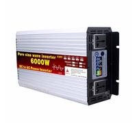 YXINHONGYUE 6000 vatios Puro inversor de Onda sinusoidal 12V 24V 48V 60V 72V DC a 110V 220V convertidor de CA para RV camión Solar Coche doméstico inversor de Potencia con,60v to 220v