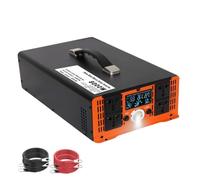 YXINHONGYUE 72V a 110V, Puro inversor de Potencia de Onda sinusoidal DC 96V / 72V / 60V / 48V / 24V / 12V a 110V 60Hz 220V 50Hz convertidor de CA Cargador del inversor Solar,12v to 110v 60hz