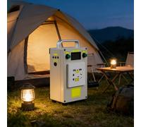 YXINHONGYUE Generador de Supervivencia USB de 30 W y 220 V con manivela, generador de energía Manual Multifuncional portátil para Cargar teléfonos Inteligentes.