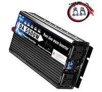 YXINHONGYUE Puro inversor de Onda sinusoidal, 5500W DC 12V / 24V / 48V / 60V / 72V a 120V / 240V convertidor de CA para RV, camión portátil inversor de energía del Coche Solar,48v to 110v