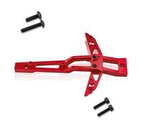 YXIUEYINGE 1 Soporte de chasis Delantero de aleación de Aluminio for Trax-XAS 1/10 Maxx con Widemaxx Monster Truck-89086-4 1/8 6S Maxx Slash(Rood)