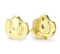 YXIUEYINGE 2 Cubiertas de Portal Exterior de latón for contrapeso for Axial UTB18 for Capra 1/18 RC Buggy, Accesorios de actualización.