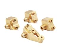 YXIUEYINGE Soporte de suspensión de Amortiguador Inferior de Eje de latón Resistente de 45 g for TRX-4 1/10 RC Crawler, Piezas de actualización