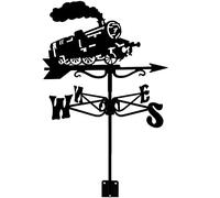 YXKJHH Veleta con diseño de Tren, con Montaje en Techo, Estilo arquitectónico, Acero Inoxidable, Herramientas de medición para Exteriores, Suministros de jardinería