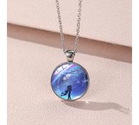 (YXL3) Dale un nombre a tu impresionante collar colgante geométrico con motivo de dibujos animados para un estilo