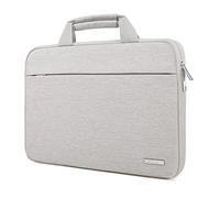 YXLILI Funda protectora para portátil de 14 pulgadas con asa y forro suave acolchado para MacBook Pro Air Acer ASUS HP Lenovo Dell Chromebook de 13 a 13.3 pulgadas, gris claro, 15.6"