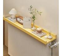 YXLLGS Balda Radiador, Baldas Flotantes Pared, Repisa, para Organizar el Hogar, para Libros, Plantas, Decoración, para Sala de Estar, Dormitorio, Cocina y Baño(Yellow,30x15cm/12x5.9in)
