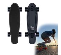 YXLMWZRY Monopatín eléctrico con mando a distancia, Complete Cruiser Longboard para adultos, conmuting E-Longboard Easy Carry Handle Design, 15 km