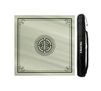YXLYFDLY Mahjong Mat - Mantel Mahjong silencioso y con reducción de ruido con respaldo de goma, tapete grande para juegos de mahjong, póquer, cartas, azulejos (100 cm)