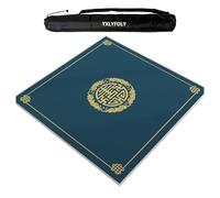 YXLYFDLY Tapete grande de Mahjong con bolsa de transporte negra, antideslizante y resistente al desgaste, mantel de mesa para Mahjong, Paigow, Poker, cartas y juegos de mesa (85 cm)