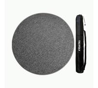 YXLYFDLY Tapete redondo de Mahjong antideslizante y reducción de ruido, mantel de lino y algodón Mahjong con respaldo de goma, tapete de juego grande para mahjong, póquer, cartas, juegos de azulejos