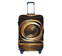 YXLymxDAMAI Beautiful Planets - Fundas de maleta para equipaje, adecuadas para viajes, funda de protección de equipaje de 18 a 32 pulgadas, color negro, Apertura blanca transparente, XL