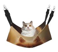 YXLymxDAMAI Bonita hamaca para perros y gatos, cama hamaca para mascotas con correas ajustables, adecuada para gatos, hurones, cachorros o mascotas pequeñas