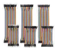 YXPCARS 240 Piezas Jumper Wires Kit Cables de Puente 10cm y 20cm Macho a Hembra, Macho a Macho, Hembra a Hembra sin Soldadura para Arduino Proyecto