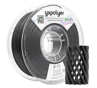 YXPOLYER Filamento PPS endurecido y modificado similar al P ilamento técnico ignífugo de 1,75 mm UL94 V0, filamento de impresora 3D, bobina de 1 kg, negro.
