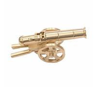 YXRRVING Decoración Mini Cañón de Metal Napolen Artillería Militar Ornamento Modelo Armas Civiles L8c8 Miniatura Juguete Para Napoleón Guerra