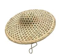 YXWYXWA Big Eaves Hat Hat, Leaf Rain-Proof Sunshade Hat, Fishing Hat, Dance Props, Decoration, Peasant Straw Hat, Men's Summer