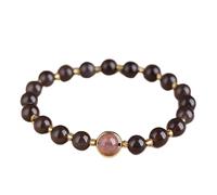 YXWYXWA Bracelet Feng Shui Obsidian Wealth Bracelet Red Agate Reiki Crystal Spiritual Chakra Bracelet Amulet Lucky Adjustable Ward Off Evil Bracelet Women Men,Style c