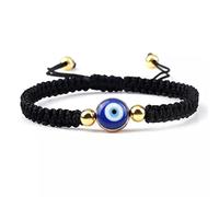 YXWYXWA Bracelet Handmade Evil Eye Braided Bracelets Adjustable String Amulet Bracelet Prayer Lucky Bangles for Women Girls Men Protection Jewelry