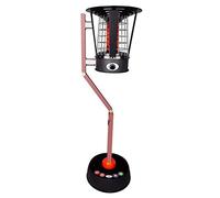 YXWYXWA Calentador de pie para Exteriores, propano o Gas Natural de 6 KW con Encendido por impulsos para Patio, protección contra Llamas e hipoxia