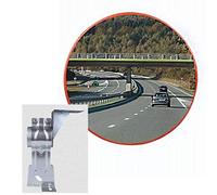 YXWYXWA Convexo con Espejo de Seguridad Gran Angular Espejo de Seguridad Espejo antirrobo Circular Interior, Lente Gran Angular de PC esférica Convexa, Adecuado para supermercados, almacén tráfico