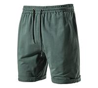 YXWYXWA Cotton Sweatpants Shorts Men Casual Sport Gym Running Short Pants Summer Fitness for Men