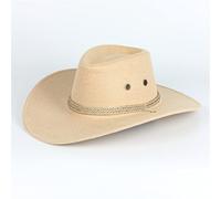 YXWYXWA Cowboy Hat Men and Women Hat Three Rope Knight Hat Cowboy Hat