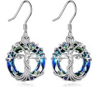 YXWYXWA Earrings Dangle Tiny Sterling Silver Earrings, Circle Crystal Drop for Women, mom Birthday Gifts),additionalWeblabs:(Pax_Checkout_Buy_Now_GC_Tango_1121297":"