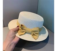 YXWYXWA Elegant Top Hat Summer Beach s Straw Hat for Women Sombreros Panama Cap Caps
