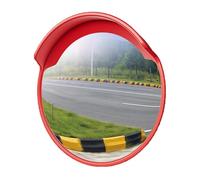 YXWYXWA Espejo de tráfico Vial, Espejo de Seguridad, Punto Ciego, Espejo de Esquina de tráfico, Adecuado para Curvas Cerradas, Reflector de Garaje, Utilizado en estacionamientos