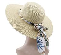 YXWYXWA Foldable Wide Brim Floppy Girls Hat Sun Hat Beach Women Summer Travel Cap Lady Cap Female