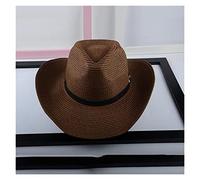 YXWYXWA Folding Beach Hat Hat Cowboy Fishing Hat Big Brim Hat Summer Sun Hat Men's Hat