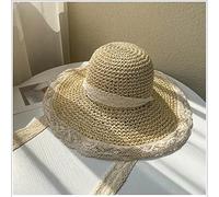 YXWYXWA Handmade Hat Women Summer Breathable Sun Hat Panama Boater Floppy Bucket Cap Female Beach Hat