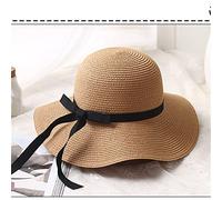YXWYXWA Hat Ladies Summer Sun Hat Fisherman Hat Big Brim Hat Beach Foldable Sun Hat
