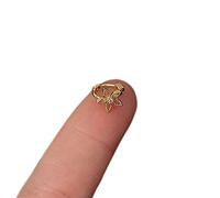 YXWYXWA Jewelry for Women Women Silver Earrings, 1Piece Zircon Copper Cross Flower Heart Snake Star Crown Fish Butterfly Hoop Earrings Cross Hiphop Girl Piercing Jewelry Gifts For Girlfriend, Wife,