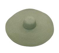 YXWYXWA Ladies Beach Accessories Straw Hat Plus Size Hat Women's Wide Brim Straw Sun Hat Oversized Summer Hat