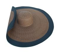 YXWYXWA Ladies Big Brim Beach Hat Women Floppy Sun Hats Summer Cooling Hat