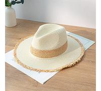 YXWYXWA Ladies Summer Hat Straw Hat Sunscreen Sun Top Hat Big Brim Vacation Beach Ladies Hat