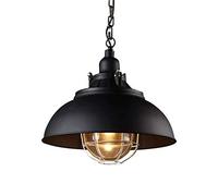 YXWYXWA Loft Vintage Industrial American Retro Lamps E27 Outdoor Waterproof Pendant Lights Cafe Pendant Lamp Industrial Aluminum Glass Lighting Fixtures Mine Lamps Interesting