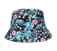 YXWYXWA Man Women Outdoor Sports Fishing Cap Vacation Beach Floral Bucket Hat Wide Brim Fisherman Sun Hat