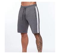 YXWYXWA Mens Cotton Sporting Running Grey Breathable Basketball Bodybuilding Sweatpants Fitness Shorts