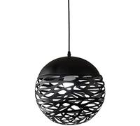 YXWYXWA Nordic Black Hollow Lighting Small Ceiling Lamps s LED Iron Pendant Lamp, Creative Bedroom Living Room Dining Table Light Personality Cafe Aisle Interesting