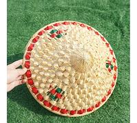 YXWYXWA Outdoor Shade Straw Hat Tourism Rain Cap Dance Props Cone Fishing Sunshade Fisherman